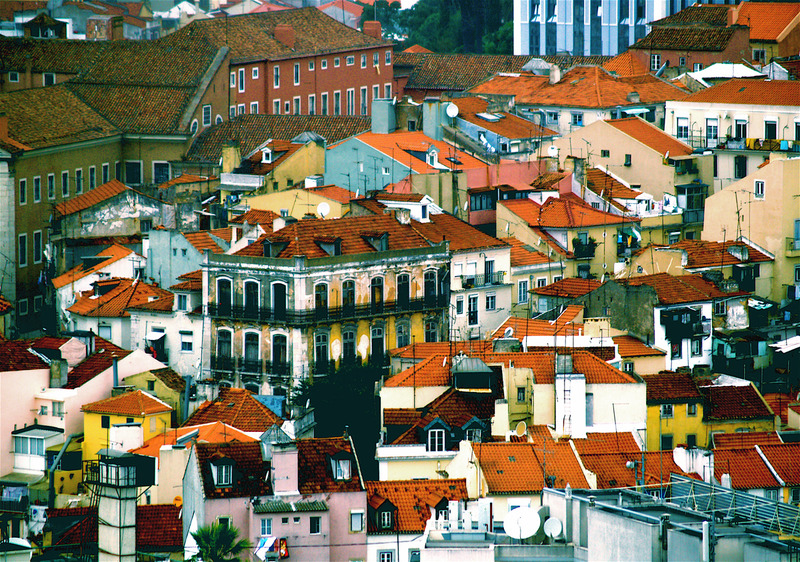 Lisboa, tejados y antenas (Isabel Espinosa Aguareles)