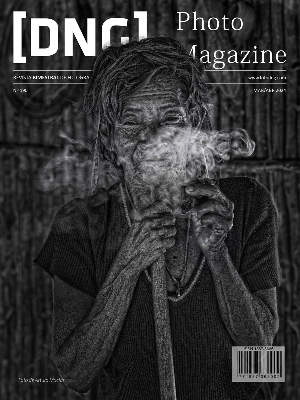 Portada DNG Photo Magazine 190, Marzo 2024