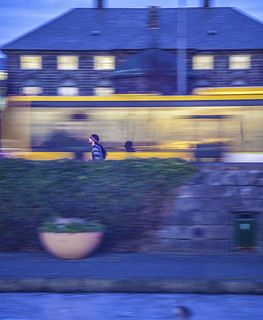 The Jogger and his Dog (fridgeirsson)