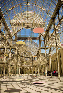 Vista interior del Palacio de Cristal   (Madrid) (JLuis San Agust&iacute;n)