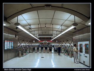Metro Bilbao, estaci&oacute;n Casco Viejo (Guillermo LT)
