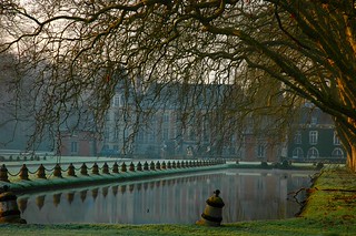 Ch&acirc;teau de Courances (Essonne, Fr) - A l'aube (caminanteK)