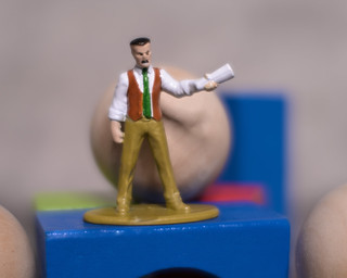 Jada toys die cast miniature portrait (Richard P Brown)
