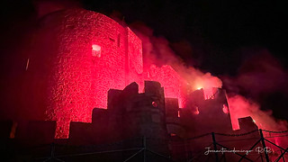 La quema del castillo (José Antonio Domingo RODRÍGUEZ RODRÍGUEZ)