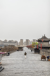 Recorrer la muralla oeste de Xi'an dirección norte (lebeauserge.es)