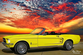 1967 Mustang Convertible 80D 24mm (rod1691)