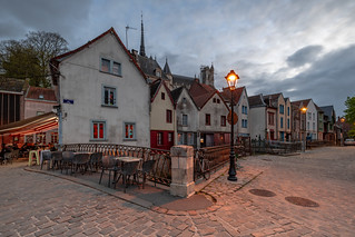 The Saint Leu Quarter in Amiens / France (zilverbat.)