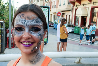 Maquillaje para desfile. (J.G.Sansano)