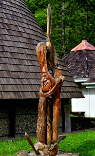 Centre Culturel de Hiengh&egrave;ne, New Caledonia. (Philip Wood Photography)