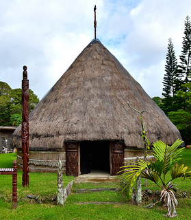 Centre Culturel de Hiengh&egrave;ne, New Caledonia. (Philip Wood Photography)