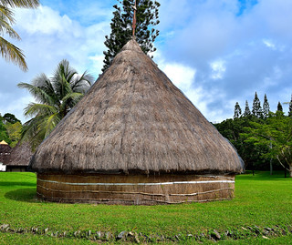 Centre Culturel de Hiengh&egrave;ne, New Caledonia. (Philip Wood Photography)