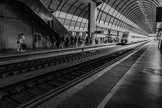 Viajeros al tren (P.P.Sanchez)