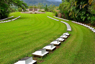 Bourail New Zealand World War 2 Cemetery, New Calidonia. (Philip Wood Photography)