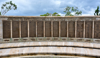 Bourail New Zealand World War 2 Cemetery, New Calidonia. (Philip Wood Photography)
