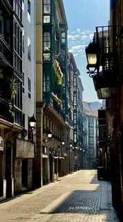 Bilbao Old City (ironde)