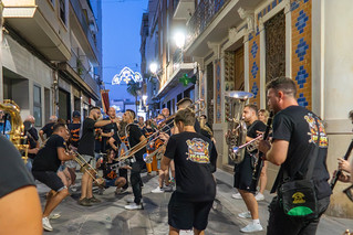 M&uacute;sicos divirti&eacute;ndose (J.G.Sansano)