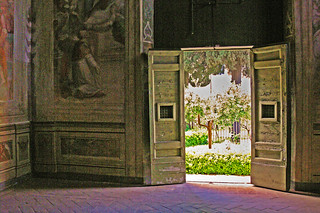 Interior con paisaje. (Luis M&ordf; Lainsa)