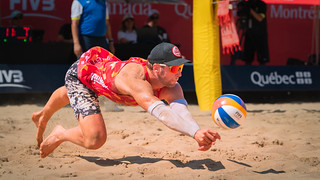 Sam Schacter and Jonny Pickett (CAN) - FIVB Montreal Elite 16 (philipwhitcombe)