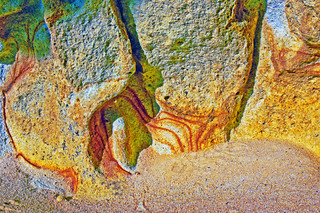 abstracto rocas. (Luis M&ordf; Lainsa)