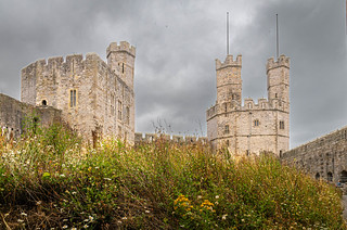 Caernarfon Castle, Wales (philipwhitcombe)