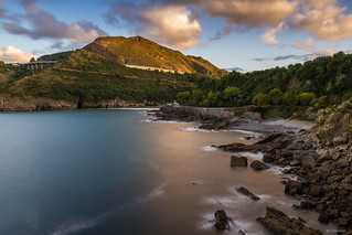 Atardecer en la costa (Manuel C G)