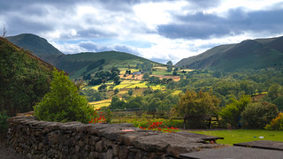 View from Littletown Farm Guest House, Lake District, England (philipwhitcombe)