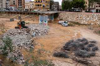 Demolici&oacute;n puente. (J.G.Sansano)
