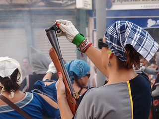Cargando el trabuco. (J.G.Sansano)