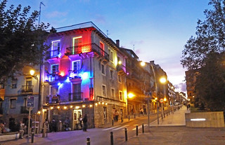 Irun , nocturno. (Luis M&ordf; Lainsa)