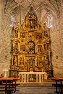 Retablo de la iglesia de S&aacute;daba   (Zaragoza) (JLuis San Agust&iacute;n)