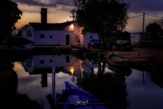 Cae la noche en el puerto (Jose Vte. Blay)