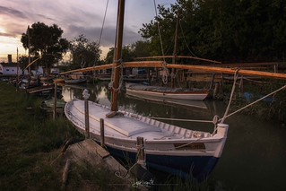 Puerto de Silla y sus barcas (Jose Vte. Blay)