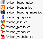 favicons webs