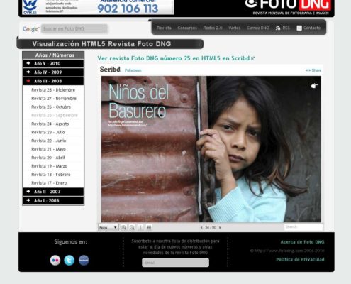 Visor Scribd revista Foto DNG