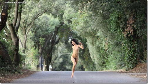 Model Yana Bauer, outdoor nude workshops 2012 by Daniel Bauer