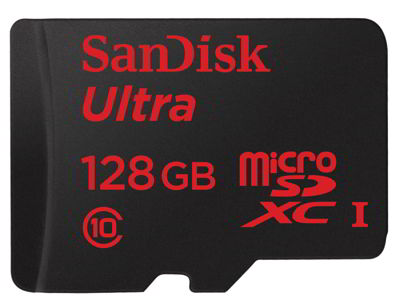 Sandisk Ultra microSDXC 128GB
