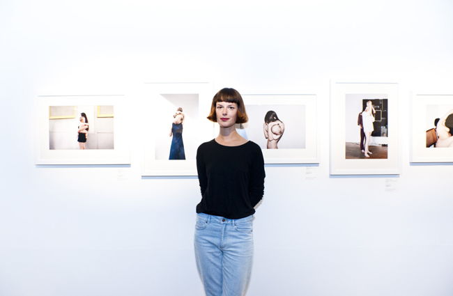 Reinassance Photography Prize, Hanna Putz at Awards Ceremony by Ana Escobar