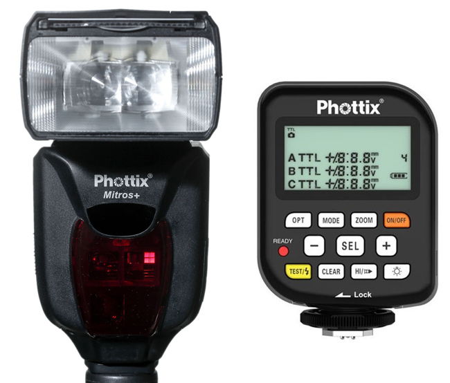 Kit Phottix Mitros+ y emisor Odin