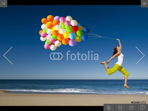 Fotolia para iPad