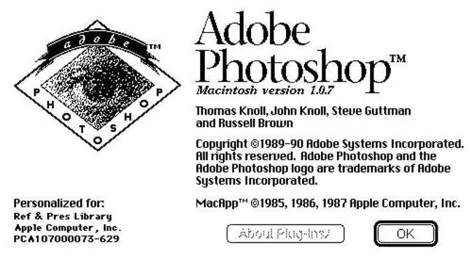 Photoshop 1.0