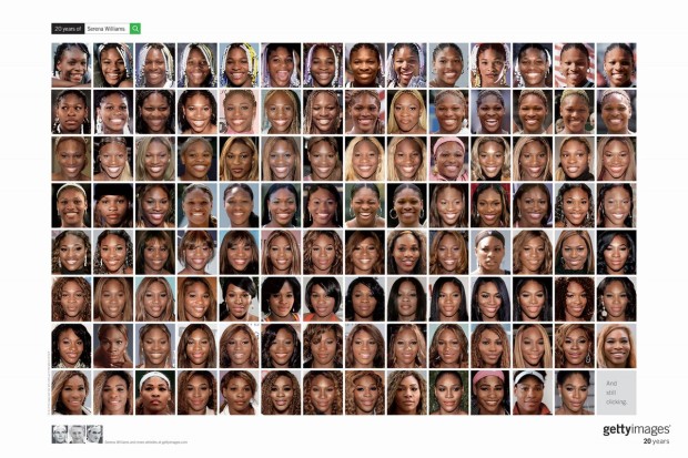 Getty Images, 20 años de Serena Williams Getty Images, 20 años de Serena Williams
