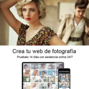 Arcadina, crea ahora tu web de fotografía gratis durante 14 días