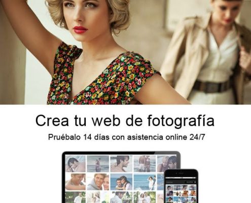 Arcadina, crea ahora tu web de fotografía gratis durante 14 días