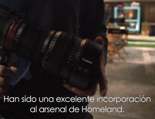 Homeland apuesta por productos Canon en su rodaje