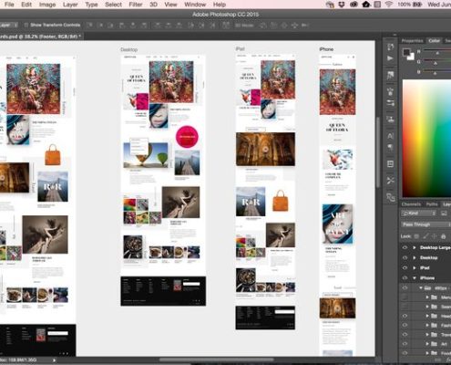 Adobe Photoshop CC 2015 Artboards