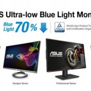 Monitores ASUS con luz azul ultrarreducida
