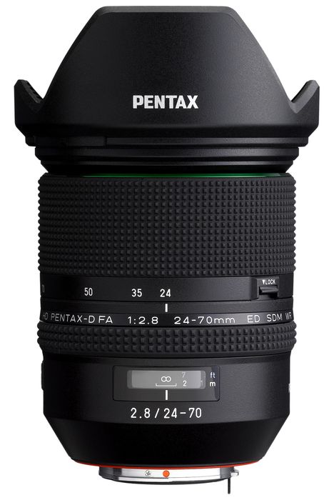 Objetivo zoom HD PENTAX D FA 24-70MM F2.8ED SDM WR