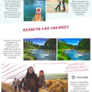 Infografía con 8 consejos para editar tus fotos