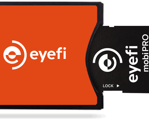 Adaptador Eyefi CF tipo II para tarjetas SD