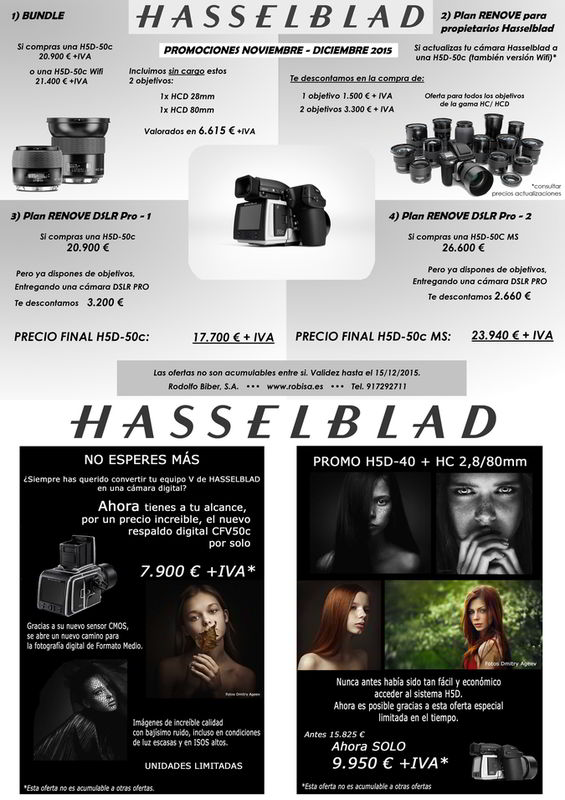 Promos Hasselblad Navidades